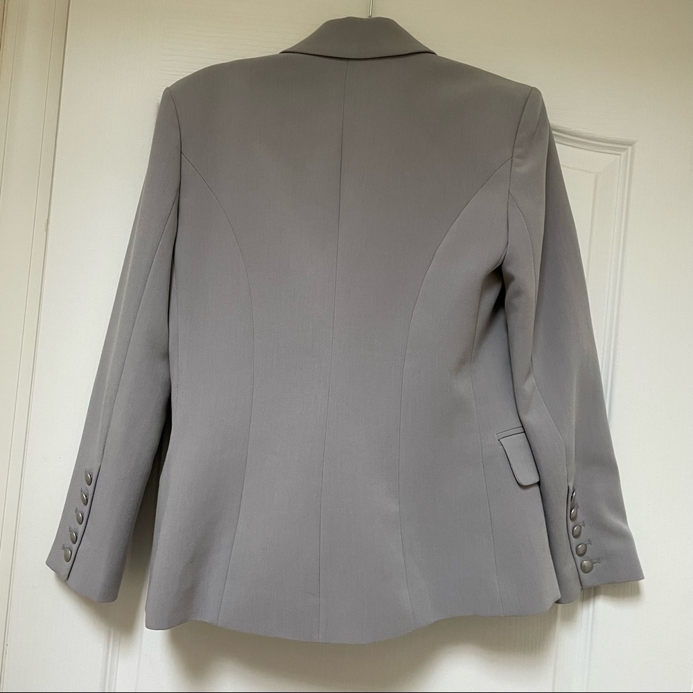 L’Agence Kenzie Blazer Pearl Grey 6 - Picture 7 of 8